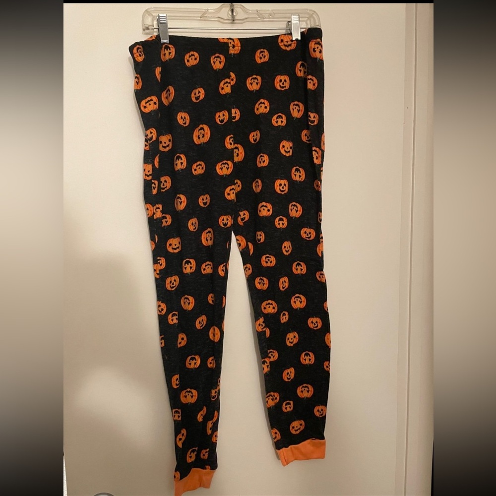 Halloween Pumpkin Print Legging/Joggers
